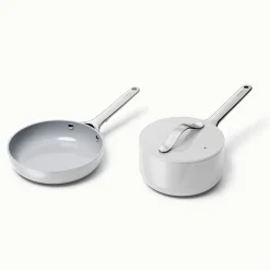 West Elm Caraway Nonstick Ceramic Mini Fry Pan & Sauce Pan Set