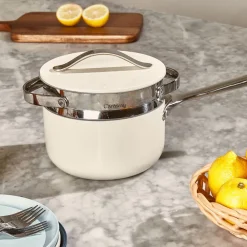 West Elm Caraway 3 Qt. Sauce Pan Steamer