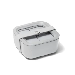 West Elm Caraway Square Glass Food Container w/ Lid