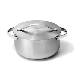 West Elm Caraway Stainless Steel Dutch Oven