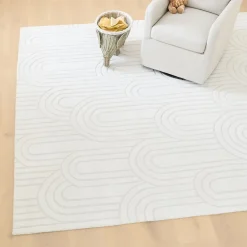 West Elm Carved Arches Rug