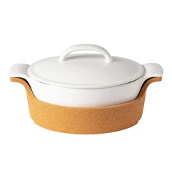 West Elm Casafina Ensemble Cork Bakeware - Oval