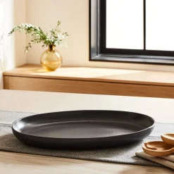 West Elm Casafina Pacifica Stoneware Oval Platter