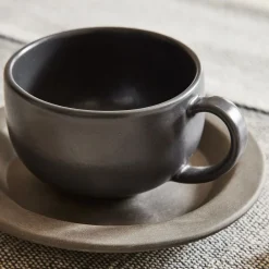 West Elm Casafina Pacifica Teacup & Saucers