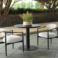 West Elm Cassien Aluminum Outdoor Bistro Table (36")