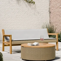 West Elm Cassis Outdoor Teak Sofa (72")