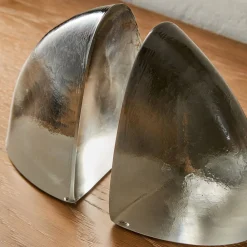 West Elm Cast Glass Sculptural Bookend