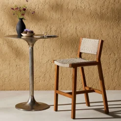 West Elm Catania Outdoor Rope Bar & s