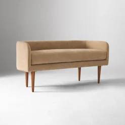 West Elm Celine Bench - Wood Legs