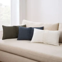 West Elm Centered Pleat