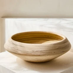 West Elm Ceramic Marbled Decorative Bowl