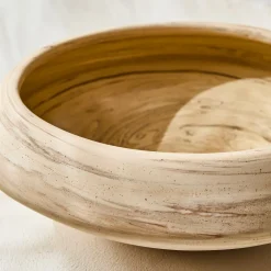 West Elm Ceramic Marbled Decorative Bowl