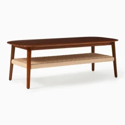 West Elm Chadwick Mid-Century Rectangle Coffee Table (48")