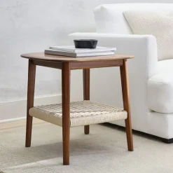 West Elm Chadwick Mid-Century Side Table (20")