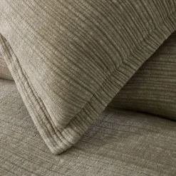 West Elm Chandler Ribbed & Shams