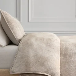West Elm Chenille Duvet Cover & Shams
