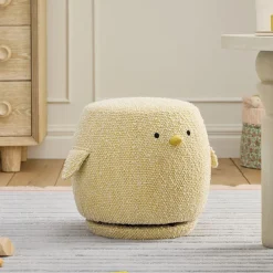 West Elm Chick Swivel Ottoman