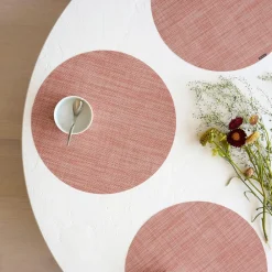 West Elm Chilewich Easy-Care Mini Basketweave Round Placemats
