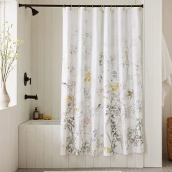 West Elm Chinoiserie Shower Curtain