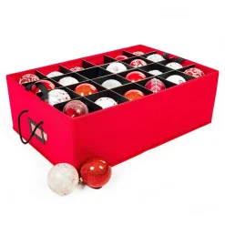 West Elm Christmas Ornament Storage Boxes