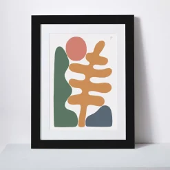 West Elm Christopher David Ryan Print - Leaf