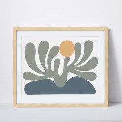 West Elm Christopher David Ryan Print - Succulent