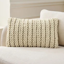 West Elm Chunky Cable Lumbar