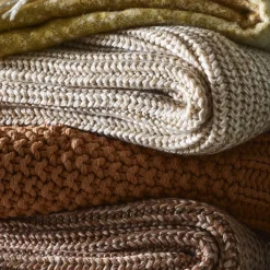 West Elm Chunky Cotton Knit Throw