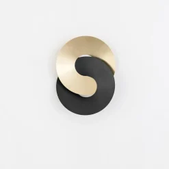 West Elm Circle & Line Clasp Wall Hanging