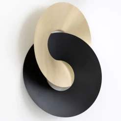 West Elm Circle & Line Clasp Wall Hanging