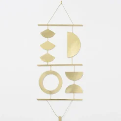 West Elm Circle & Line Quadrant Wall Hanging