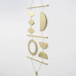 West Elm Circle & Line Quadrant Wall Hanging