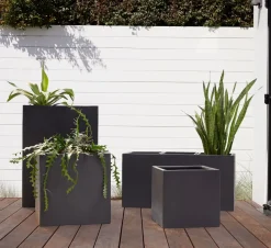 West Elm Cityscape Indoor/Outdoor Planters w/ Liners
