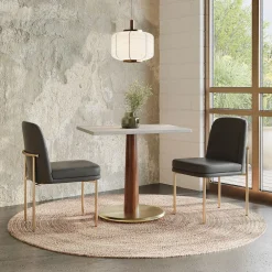 West Elm Claire Restaurant Dining Table - Quartz - Rectangle