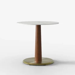 West Elm Claire Restaurant Round Dining Table - Porcelain