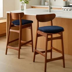 West Elm Classic Café Dining Stool Cushion