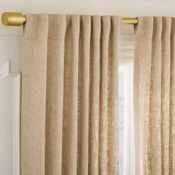West Elm Classic Slub Linen Curtain