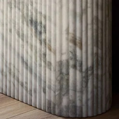 West Elm Claudelle Marble Console Table (70")