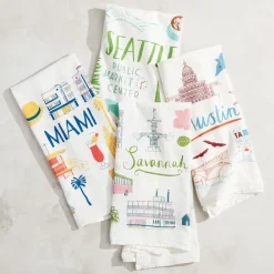 West Elm Claudia Pearson City Tea Towels