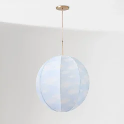 West Elm Cloud Linen Pendant (20")