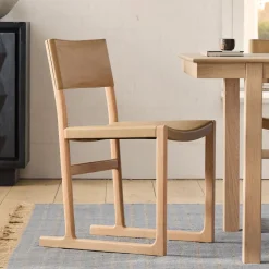 West Elm Clyde Leather Dining Chair