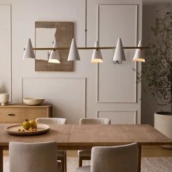 West Elm Coco Linear Chandelier (54")