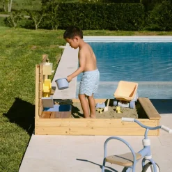 Kids West Elm Coco Village Wooden Sandbox