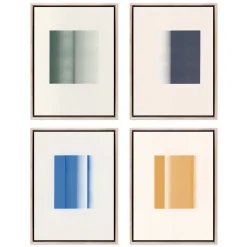 West Elm Color Form Bundle Framed Wall Art by David Grey