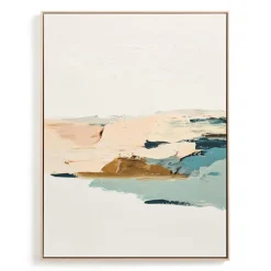 West Elm Come Ashore Framed Wall Art by Minted for