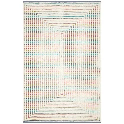 West Elm Concentric Rainbows Performance Rug