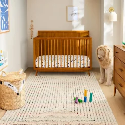 West Elm Concentric Rainbows Performance Rug