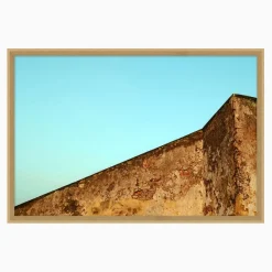 West Elm Concrete Sunset Framed Wall Art