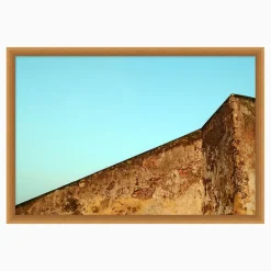 West Elm Concrete Sunset Framed Wall Art