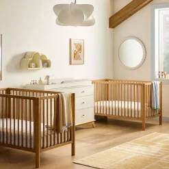 Kids West Elm Contrast Ribbed Knit Baby Blanket